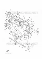 ARAIGNEE pour Yamaha F100BETX de 2021