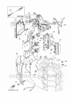 PARTIE ELECTRIQUE 2 pour Yamaha F100BETX de 2021