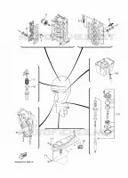 PIECES D'ENTRETIEN pour Yamaha F100BETX de 2021