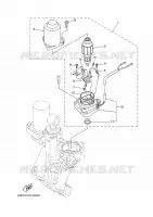 SYSTEME D'INCLINAISON 2 pour Yamaha F100BETX de 2021