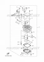 CARBURATEUR pour Yamaha F9.9HWH1S de 2021