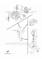 PIECES D'ENTRETIEN pour Yamaha F9.9HWH1S de 2021
