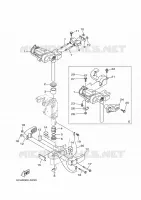 SUPPORT 2 pour Yamaha F9.9HWH1S de 2021