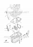 VENTILATEUR D'HUILE pour Yamaha F9.9HWH1S de 2021