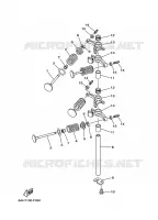 SOUPAPE pour Yamaha F9.9HWH1L de 2021