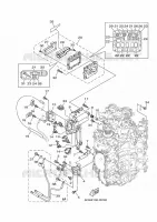 PARTIE ELECTRIQUE 3 pour Yamaha F300BETX de 2021