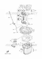 VENTILATEUR D'HUILE pour Yamaha F300BETX de 2021