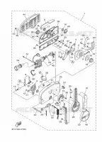 BOITIER DE COMMANDE A DISTANCE pour Yamaha F9.9JEL de 2021
