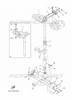 SUPPORT 2 pour Yamaha F9.9JEL de 2021