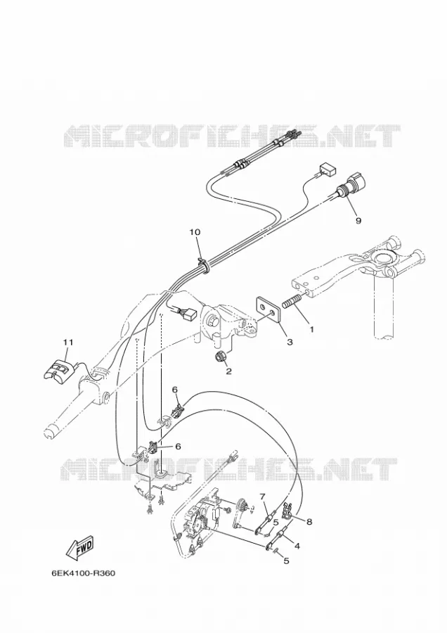 PIÈCES OPTIONNELLES 3 Yamaha OUTBOARD ENGINES 115hp (84.6kW) 2021 F115  F115B