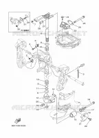 SUPPORT 2 pour Yamaha F115BETX de 2021