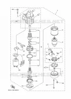 DEMARREUR pour Yamaha LF115XB de 2021