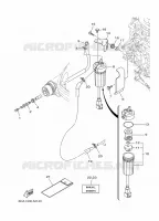 ALIMENTATION CARBURANT 1 pour Yamaha F175XA de 2021