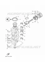 VILEBREQUIN / PISTON pour Yamaha VF115LA de 2021