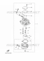CARBURATEUR pour Yamaha FT8GMHL de 2021