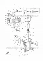 POMPE A INJECTION 1 pour Yamaha LF150XCA de 2021