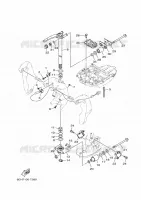 SUPPORT 2 pour Yamaha LF150XCA de 2021