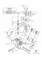 SYSTEME D'INCLINAISON 1 pour Yamaha LF150XCA de 2021