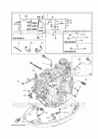 PARTIE ELECTRIQUE 4 pour Yamaha F175LCA de 2021