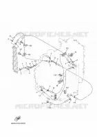 CYLINDRE ET CARTER MOTEUR 4 pour Yamaha F175XCA de 2021