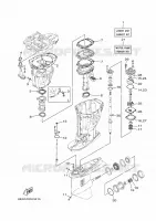 KIT DE REPARATION 2 pour Yamaha F175XCA de 2021