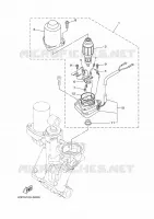 SYSTEME D'INCLINAISON 2 pour Yamaha F175XCA de 2021