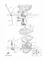 VENTILATEUR D'HUILE pour Yamaha F175XCA de 2021
