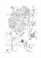 PARTIE ELECTRIQUE 2 pour Yamaha F175LCA2 de 2021
