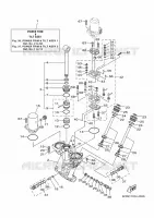 SYSTEME D'INCLINAISON 1 pour Yamaha F175LCA2 de 2021