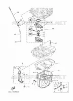 VENTILATEUR D'HUILE pour Yamaha F175LCA2 de 2021