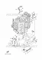 CAPOT INFERIEUR 3 pour Yamaha LF175XCA de 2021