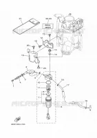 ALIMENTATION CARBURANT 1 pour Yamaha F300XCB de 2021