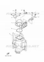 BOITIER PAPILLON INJECTION pour Yamaha F300XCB de 2021