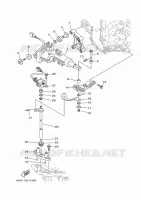 COMMANDE D'ACCELERATEUR pour Yamaha F300XCB de 2021