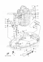 CAPOT INFERIEUR 2 pour Yamaha F225XCB de 2021