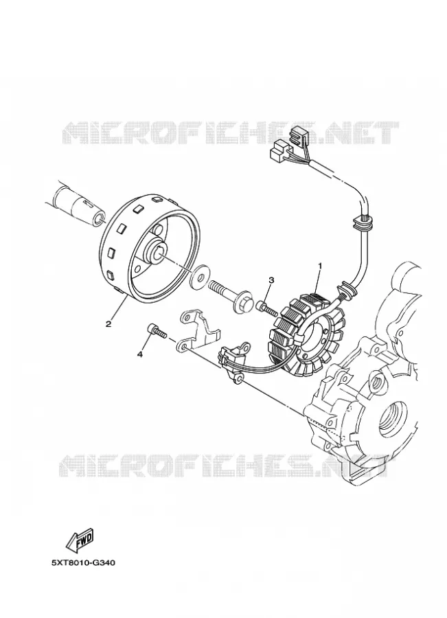 ALLUMAGE Yamaha MOTO 250 2024 XT  XT250