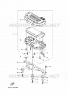 COMPTEUR  pour Yamaha R25 de 2024