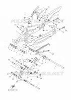 BRAS OSCILLANT  pour Yamaha TRACER 7 de 2024