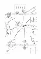 PARTIE ELECTRIQUE 1 pour Yamaha TRACER 7 GT de 2024