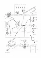 PARTIE ELECTRIQUE 1 pour Yamaha TRACER 7 35KW A2 de 2024
