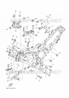 CADRE pour Yamaha TRACER 7 GT 35KW A2 de 2024