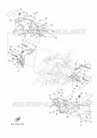 CARENAGES 2 pour Yamaha TRACER 7 GT 35KW A2 de 2024
