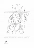 RESERVOIR A ESSENCE 2 pour Yamaha TRACER 7 GT 35KW A2 de 2024