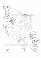 CARENAGES 2 pour Yamaha TENERE 700 WORLD RAID de 2024