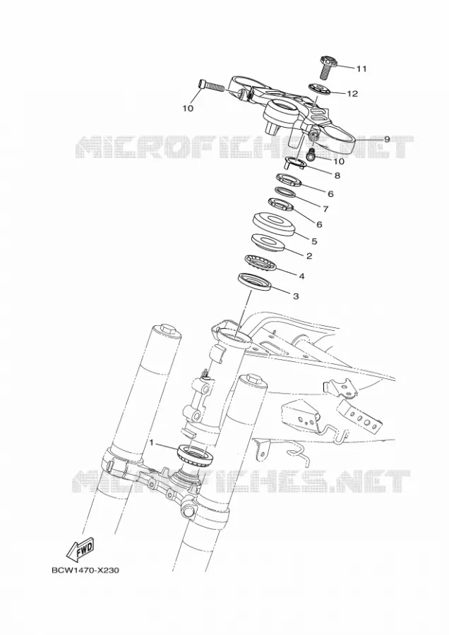 DIRECTION Yamaha MOTO 155 2024 R15  YZF155-A