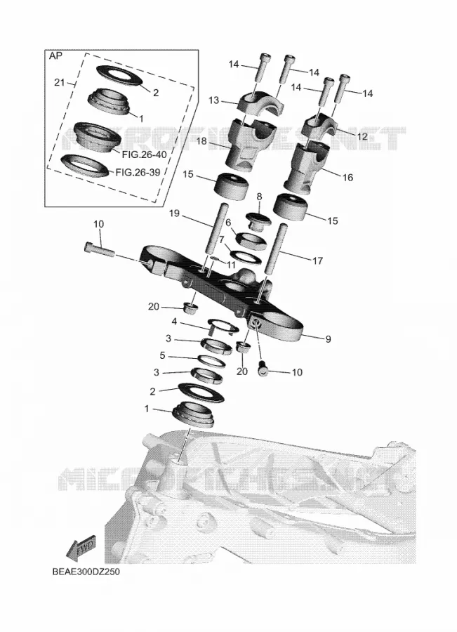 DIRECTION Yamaha MOTO 900 2024 XSR  MTM890