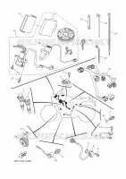 PARTIE ELECTRIQUE 2 pour Yamaha XSR 700 de 2024