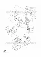 ECHAPPEMENT pour Yamaha MT-03 de 2024
