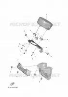 COMPTEUR  pour Yamaha XSR 125 de 2024