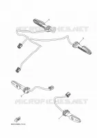 CLIGNOTANT pour Yamaha MT-07 35KW A2 de 2024
